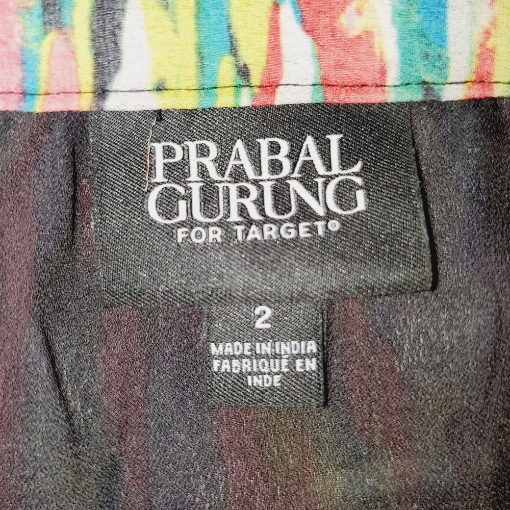 Prabal Gurung for Target Rainbow Stripes Skirt 2 - Picture 9 of 9